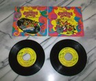 6 Vtg Read Along Book Record Disney Pac Man Shirt Tales Sesame St   2 Banana Spl
