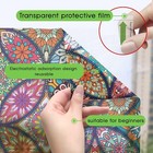 Stained Glass Window Film Privacy Decorative Tinting Film For Home Non-adhesive