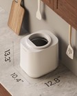 4l Electric Composter For Kitchen  Smart Countertop Compost Bin   Odorless