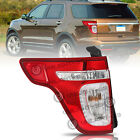 Left Driver Side Tail Light For Ford Explorer 2011-2015  Rear Brake Lamp Led