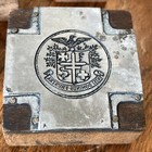 Vintage Newspaper Wood Print Block Ink Stamp Press News American Legion   s5 