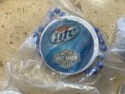 Harley Davidson Motorcycle   Miller Lite Beer Blue Beaded Necklaces  8   new 
