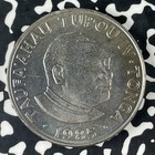 1985 Tonga 50 Seniti Lot f0027 High Grade  Beautiful 