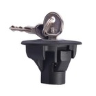 8u5z9c268b Locking Gas Fuel Tank Plug Cover Cap For Ford Lincoln With 2 Keys