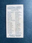 1888 N2 Allen   Ginter American Indian Chiefs True Eagle Missouria 