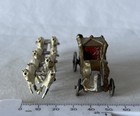 Vintage Cast Metal C1953 Horse Drawn Royal Coronation Coach Toy Car Britains Era