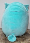Squishmallows Winston The Owl Stuffed 16 Inch Plush Turquoise W  Yellow Beak