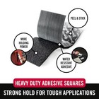 Velcro Brand Heavy Duty Squares With Adhesive   4 Sets  Black   Industrial Stren