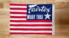 Fairtex Muay Thai Classic Usa          Flag Logo 8   x11    Very Rare History Piece   