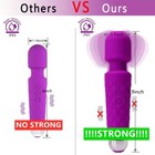 Rechargeable Handheld Massager Vibrator 5 Colors 20 Speed Wand Massage Vibrating