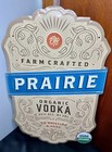 Prairie Organic Vodka Metal Sign 15   x24    Man Cave Bar Alcohol Liquor Decor New