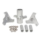 3pc Billet Aluminum Front Rear Wheel Hubs Set 3 Lug 3 100 For Honda Atc70 Atv