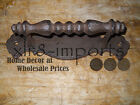 2 Huge Cast Iron Antique Style Fancy Barn Handle  Gate Pull  Shed Door Handles
