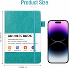 Address Book With Alphabetical Tabs  Hardcover Notes  5 1  X7 7 