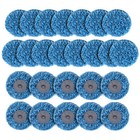 25 Pack 3 Inch Quick Change Easy Strip   Clean Discs Blue For Paint Rust