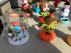 Lot Of 15 Dancing Solar Powered Bobbleheads Animal Themed Holiday Lot B