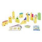 Hand2mind Numberblocks 31-40 Mathlink Cubes 10 75 Inches  Multiple Colors 