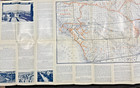 1936 Atchison  Topeka   Santa Fe Rr -southern California- Foldout Brochure