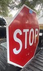 Authentic Street Road Traffic Sign Stop Sign 30  Free Shipping Lower 48 12-8