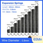 Expansion Springs Wire Diameter Tension Spring Expanding Extending Spring 0 8mm