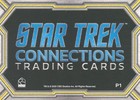 New Star Trek Connections Promo Card P1 Kirk Spock Mccoy Uhura Scotty
