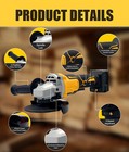 Cordless Angle Grinder For Dewalt 20v Max Battery Metal Grinder Disc Cutting Xr