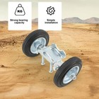6  Rolling Gate Wheels Heavy Duty Fence Farm Garden Driveway Sliding Gates Wheel