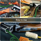 2pcs Bore Rope Gun Snake Barrel Cleaners  22 Thru  45 12 20 Rifle Shotgun Pistol