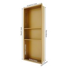 3-tier Stainless Shower Niche Shelf Wall Niche For Kitchen Bathroom Storage Rack