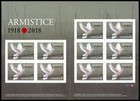 Canada Stamps Booklet Of 10  Dove And Barbed Wire   3131a  Bk708 Mnh