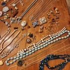 Huge Lot Of Vintage Estate And Modern Jewelry Approximately 8 Pounds