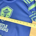 Seattle Sounders Fc Mls Lightweight Green Men s Hoodie Size Medium