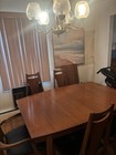 Mid Century Modern  Young Manufacturing Dining Table With 6 Chairs