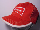 1980s Vintage Budweiser Hat Bud Beer Patch Snapback Trucker Hat Cap Made In Usa