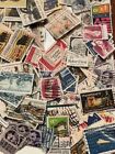 Vintage Us Postage Stamp Lot  600 Cancelled Stamps 1960- 1975 Some Duplicates