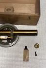 Vintage Brass Surveyor Transit Level Scope Bubble Level-antique Tool   Case