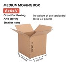 10 20 Pcs Small Shipping Box 6x6x6  Cardboard Box For Small Business Packaging