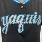 Yaquis De Obregon Liga Mexicana El Siglo Black Baseball Jersey Women s 2xl