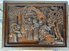Rare Vintage Hand Carved Chinese Table - Secret Spring-loaded Drawer  see Video 