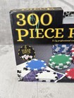 300pc Poker Chip Set Texas Hold em Card Game Blackjack W  Aluminium Case New 