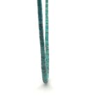 Vintage Native American Natural Blue Turquoise Heishi Bead Necklace