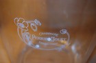 Champagne Perrier Jouet Epernay France 2 Handle Acrylic Ice Bucket