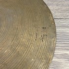 Vibra Zanki Zanchi 14  Hi-hat Top Cymbal 60s 70s Vintage Italy