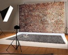 10x8ft Vintage Red Brick Wall Photo Backdrop Newborn Baby Girls Adults Portra   