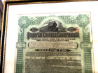 1911 China  The Imperial Chinese Government 5  Hukuang Railways -   20 Bond