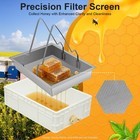 Stainless Steel Honey Uncapping Station  Beekeeping Supply Tools 24 x 17 x 7 9  