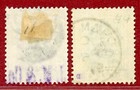 Hong Kong  64-65  Qv Surcharged 7c   14c  Used  Scv  112 00