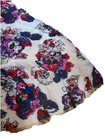 Nwt Vera Bradley Woman   s Floral Soft Fringe Neck Head Wrap Scarf Size 72x26