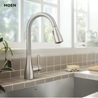 Moen Doherty Single Handle Kitchen Faucet Spot Resist Stainless - 87260srs