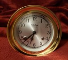2005 Chelsea Shipstrike Clock With Key  4 5  Beautiful Finish  Works Great  
